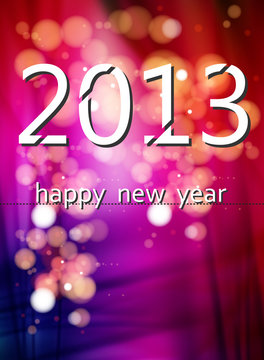 2013 New Year Template
