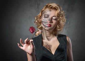 Halloween costume - portrait of dead actress