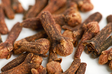 cloves against white background