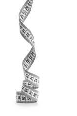 white tape measuring