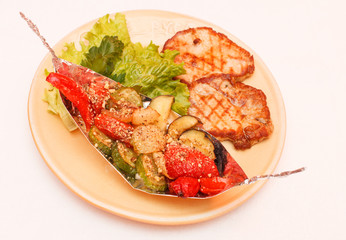 chicken with vegetables