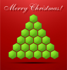 Merry Christmas Greetings card