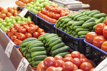 Frash fruit and vegetables