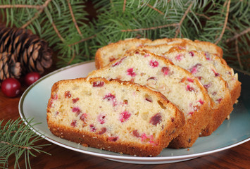 Sliced Christmas Bread