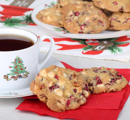 Christmas Cranberry Cookies