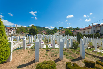Muslim cemetery.