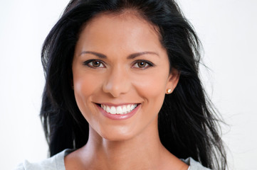 Happy smiling beautiful woman