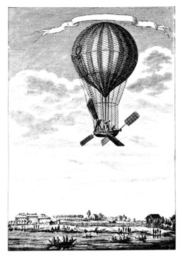 Aerostat - end 18th century