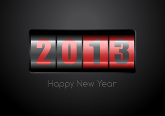 Happy New Year Counter 2013