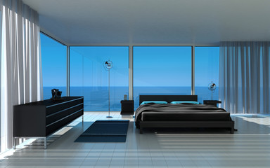 Extravagant Exclusive Design Bedroom with sea view