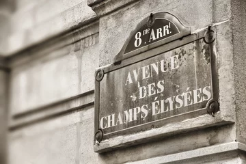 Poster Parijs - Champs Elysées © Tupungato