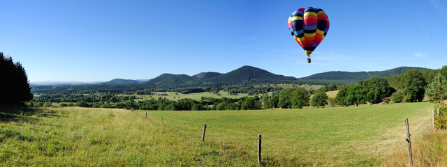 Fototapeta premium Montgolfière