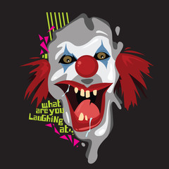 evil clown