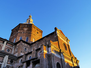 Broletto Cathedral in Pavia, Lombardy, Italy