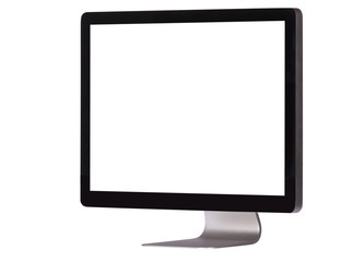 computer display  with empty screen