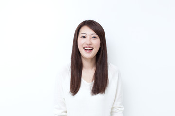 Fototapeta premium 笑う女性