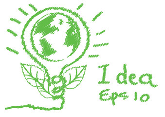 green eco vector eps 10