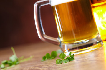clover and beer
