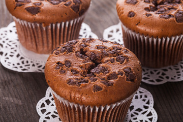 Chocolate muffins