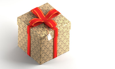 Present Box Computer Generated Image
