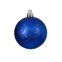 Christmas blue bauble