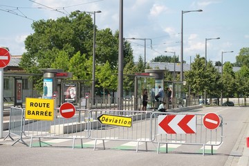 route barrée