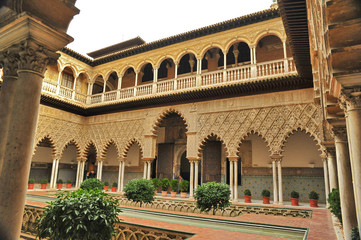 Fototapeta premium Sevilla real alcazar fassade