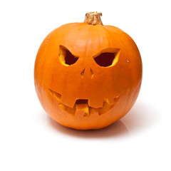 Halloween pumpkin lantern.