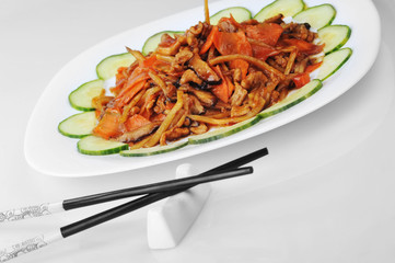 steamed vegetables