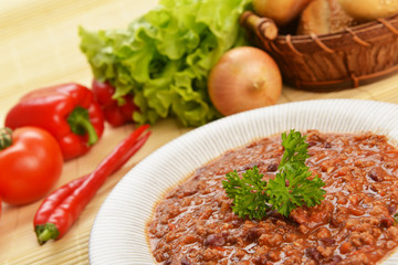 hot chili con