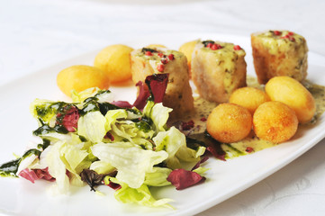 turkey fillet with cheese