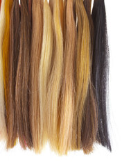 mèches de cheveux
