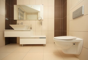 Modern bathroom design