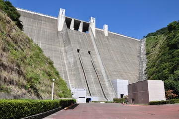 Fotobehang Dam 宮ヶ瀬ダム