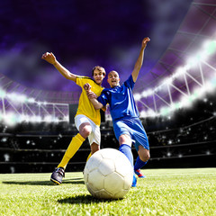 Naklejka premium football game