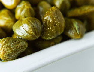 Marinated capers