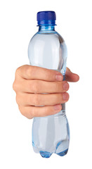 bottle in hand