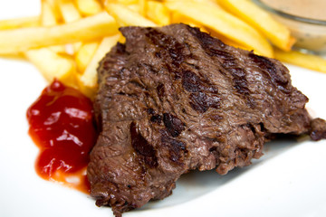 juicy steak beef