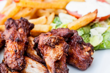 Chicken skewers