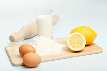 Different products to make bread