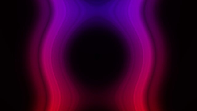 Neon lines, abstract digital background, HD 1080p