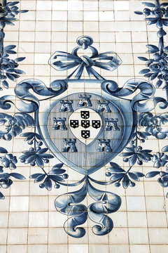 Azulejo in Porto, Portugal