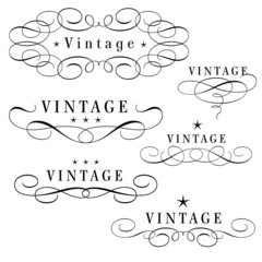 vintage monograms