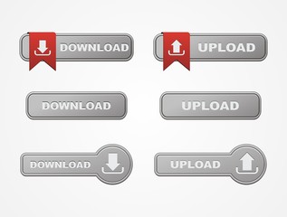 download and upload button