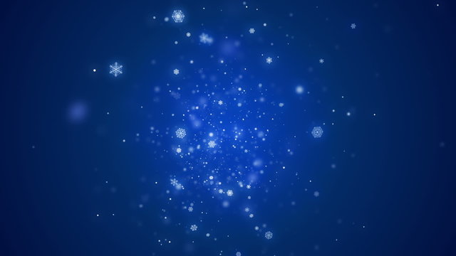 snovy night