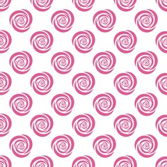 seamless background with flowers