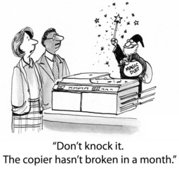 The Copier Works Like Magic from Merlin
