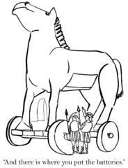 And there is where you put the batteries