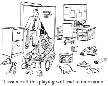 Stop playing and innovate