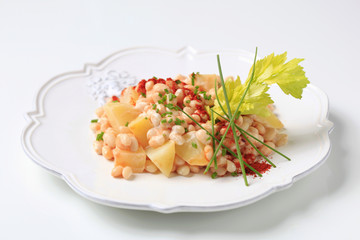 White bean salad